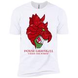 T-Shirts White / YXS House GraySkull Boys Premium T-Shirt