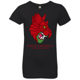 T-Shirts Black / YXS House GraySkull Girls Premium T-Shirt