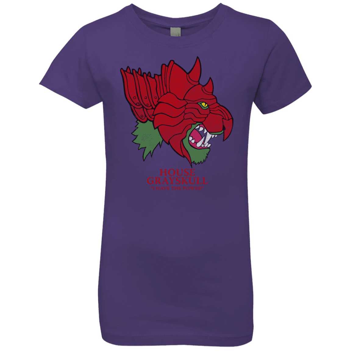 T-Shirts Purple Rush / YXS House Grayskull Girls Premium T-Shirt