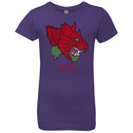 T-Shirts Purple Rush / YXS House Grayskull Girls Premium T-Shirt