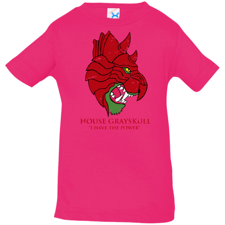 T-Shirts Hot Pink / 6 Months House GraySkull Infant PremiumT-Shirt