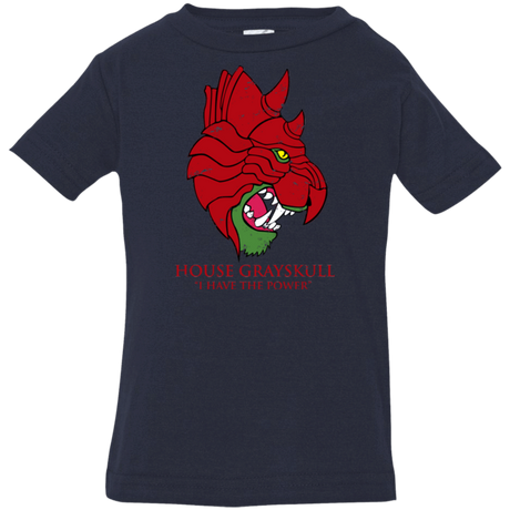 T-Shirts Navy / 6 Months House GraySkull Infant PremiumT-Shirt