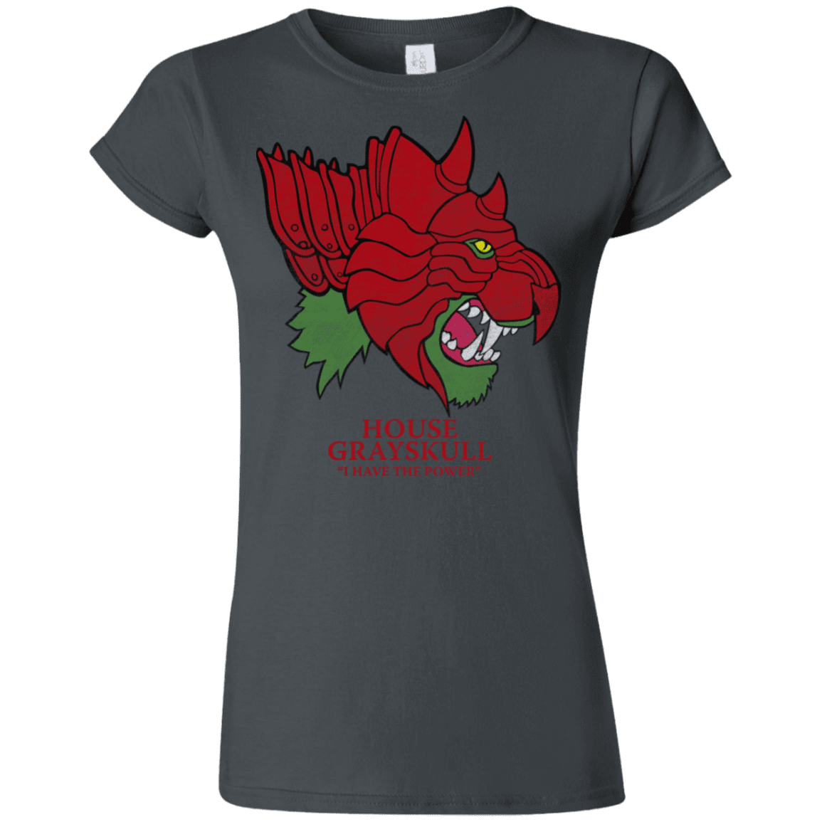 T-Shirts Charcoal / S House Grayskull Junior Slimmer-Fit T-Shirt