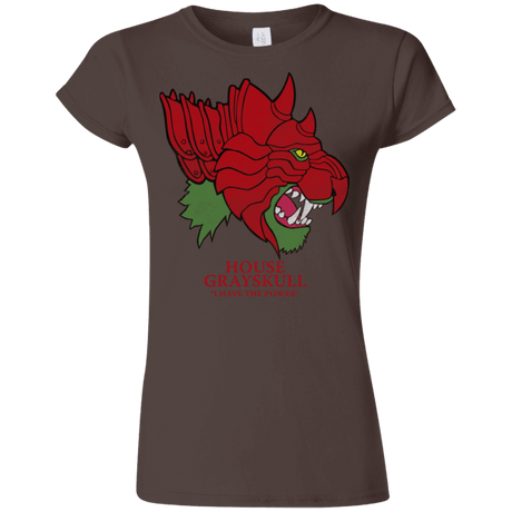 T-Shirts Dark Chocolate / S House Grayskull Junior Slimmer-Fit T-Shirt