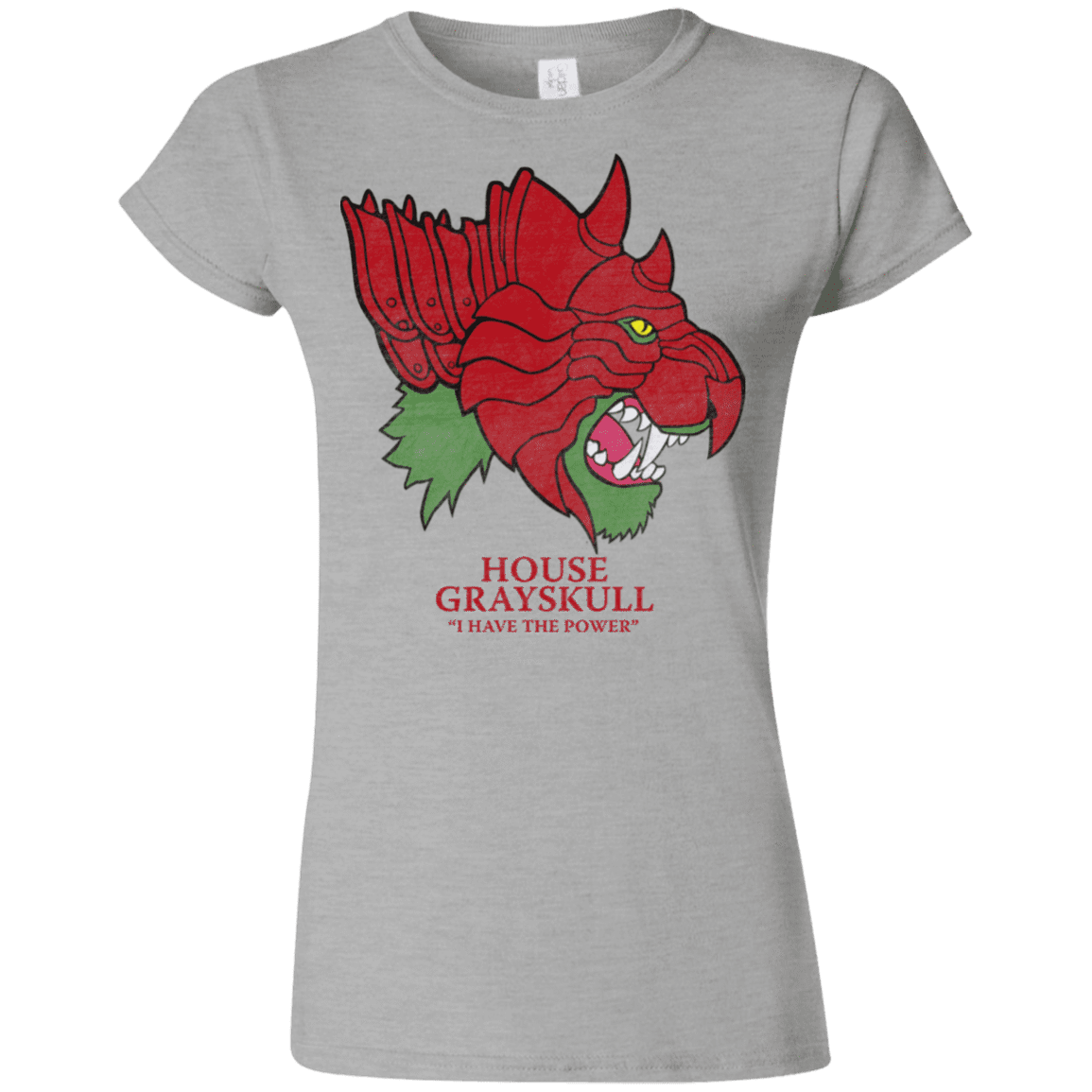 T-Shirts Sport Grey / S House Grayskull Junior Slimmer-Fit T-Shirt