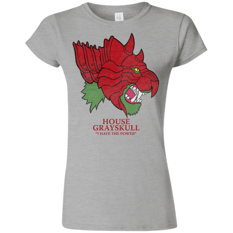 T-Shirts Sport Grey / S House Grayskull Junior Slimmer-Fit T-Shirt
