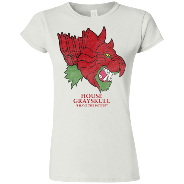 T-Shirts White / S House Grayskull Junior Slimmer-Fit T-Shirt
