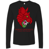 T-Shirts Black / Small House GraySkull Men's Premium Long Sleeve