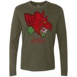 T-Shirts Military Green / S House Grayskull Men's Premium Long Sleeve