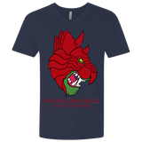 T-Shirts Midnight Navy / X-Small House GraySkull Men's Premium V-Neck