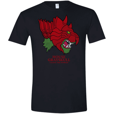 T-Shirts Black / X-Small House Grayskull Men's Semi-Fitted Softstyle
