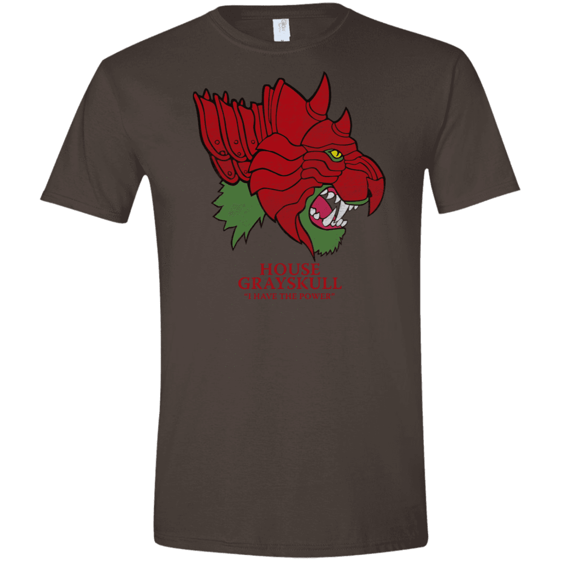 T-Shirts Dark Chocolate / S House Grayskull Men's Semi-Fitted Softstyle