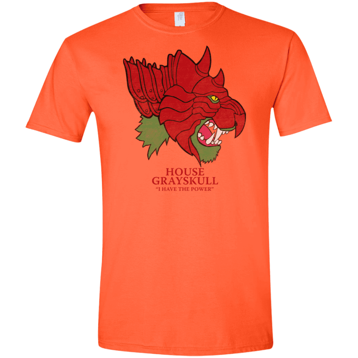 T-Shirts Orange / S House Grayskull Men's Semi-Fitted Softstyle