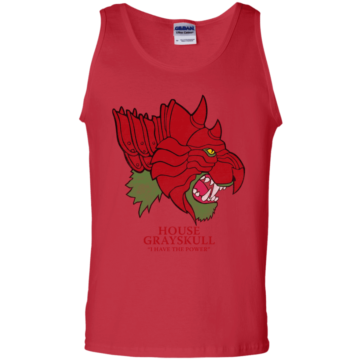 T-Shirts Red / S House Grayskull Men's Tank Top