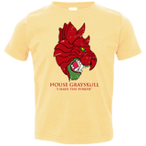 T-Shirts Butter / 2T House GraySkull Toddler Premium T-Shirt