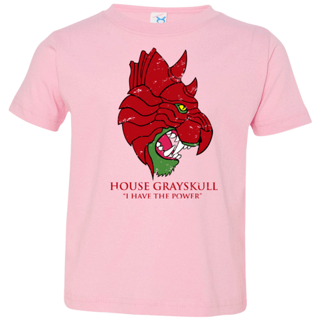 T-Shirts Pink / 2T House GraySkull Toddler Premium T-Shirt