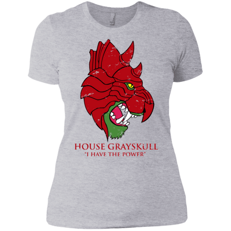 T-Shirts Heather Grey / X-Small House GraySkull Women's Premium T-Shirt