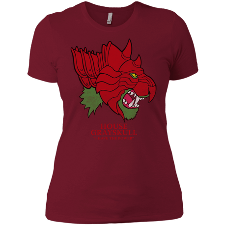 T-Shirts Scarlet / X-Small House Grayskull Women's Premium T-Shirt