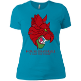 T-Shirts Turquoise / X-Small House GraySkull Women's Premium T-Shirt