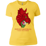 T-Shirts Vibrant Yellow / X-Small House GraySkull Women's Premium T-Shirt