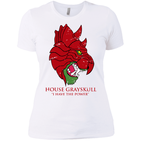 T-Shirts White / X-Small House GraySkull Women's Premium T-Shirt