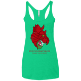 T-Shirts Envy / X-Small House GraySkull Women's Triblend Racerback Tank