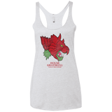 T-Shirts Heather White / X-Small House Grayskull Women's Triblend Racerback Tank