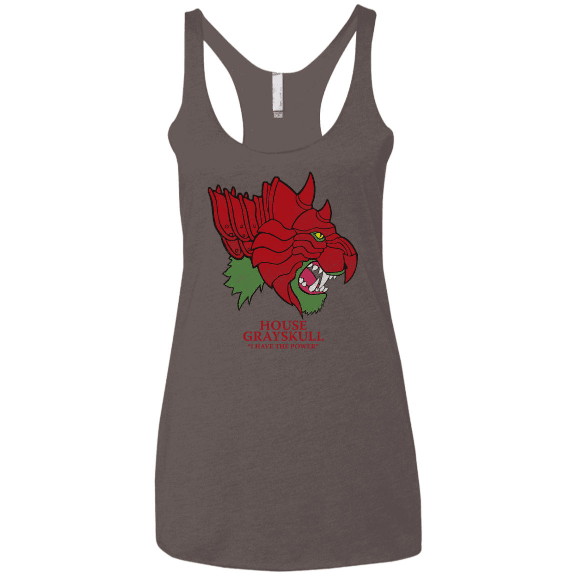 T-Shirts Macchiato / X-Small House Grayskull Women's Triblend Racerback Tank