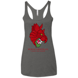 T-Shirts Premium Heather / X-Small House GraySkull Women's Triblend Racerback Tank