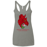 T-Shirts Venetian Grey / X-Small House GraySkull Women's Triblend Racerback Tank