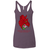 T-Shirts Vintage Purple / X-Small House GraySkull Women's Triblend Racerback Tank