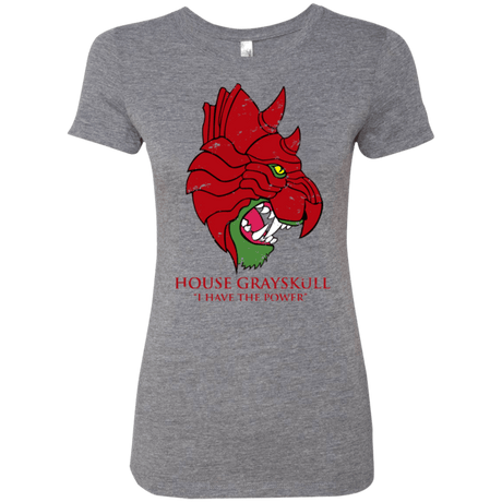 T-Shirts Premium Heather / Small House GraySkull Women's Triblend T-Shirt