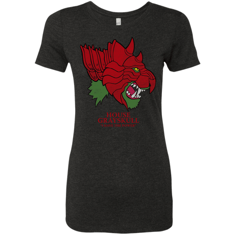 T-Shirts Vintage Black / S House Grayskull Women's Triblend T-Shirt