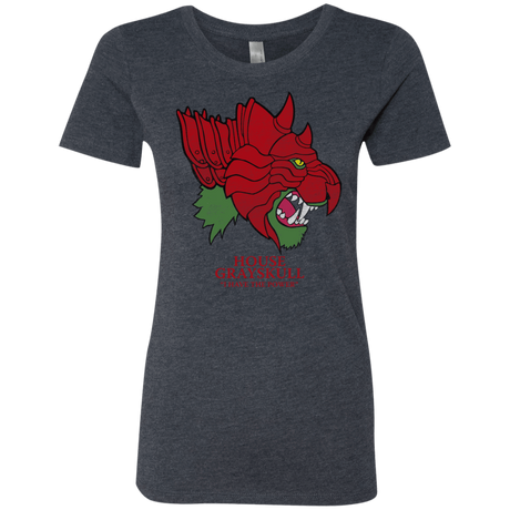 T-Shirts Vintage Navy / S House Grayskull Women's Triblend T-Shirt