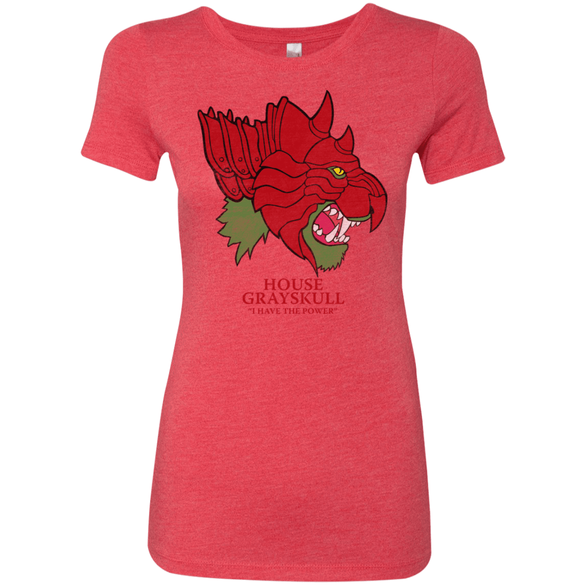 T-Shirts Vintage Red / S House Grayskull Women's Triblend T-Shirt