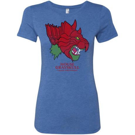 T-Shirts Vintage Royal / S House Grayskull Women's Triblend T-Shirt