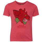 T-Shirts Vintage Red / YXS House Grayskull Youth Triblend T-Shirt