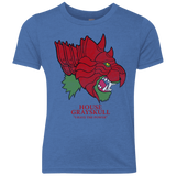 T-Shirts Vintage Royal / YXS House Grayskull Youth Triblend T-Shirt