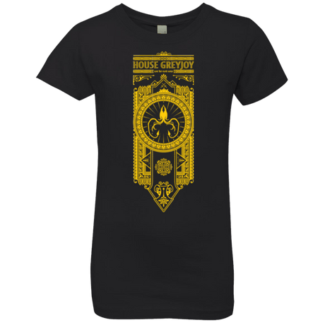 T-Shirts Black / YXS House Greyjoy Girls Premium T-Shirt