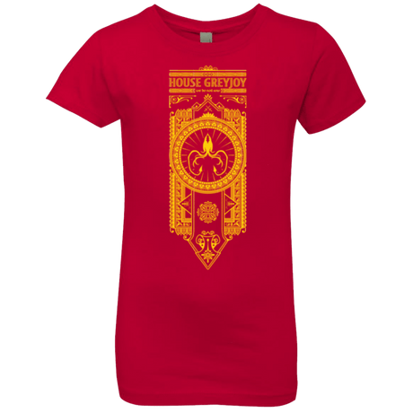 T-Shirts Red / YXS House Greyjoy Girls Premium T-Shirt