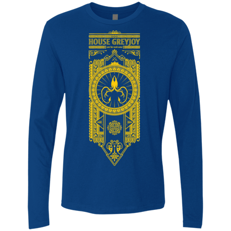 T-Shirts Royal / Small House Greyjoy Men's Premium Long Sleeve