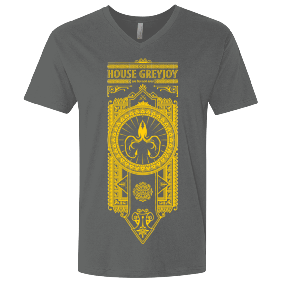 T-Shirts Heavy Metal / X-Small House Greyjoy Men's Premium V-Neck
