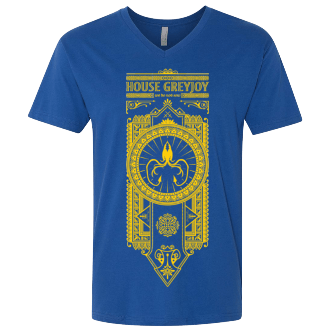 T-Shirts Royal / X-Small House Greyjoy Men's Premium V-Neck