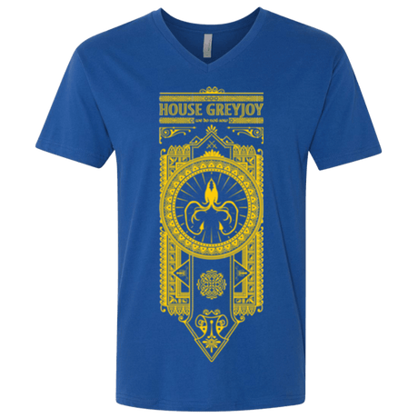 T-Shirts Royal / X-Small House Greyjoy Men's Premium V-Neck