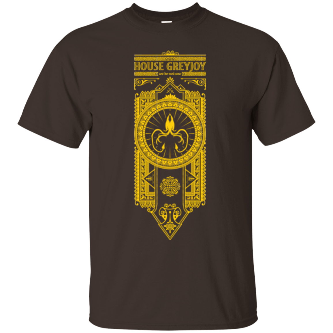 T-Shirts Dark Chocolate / Small House Greyjoy T-Shirt