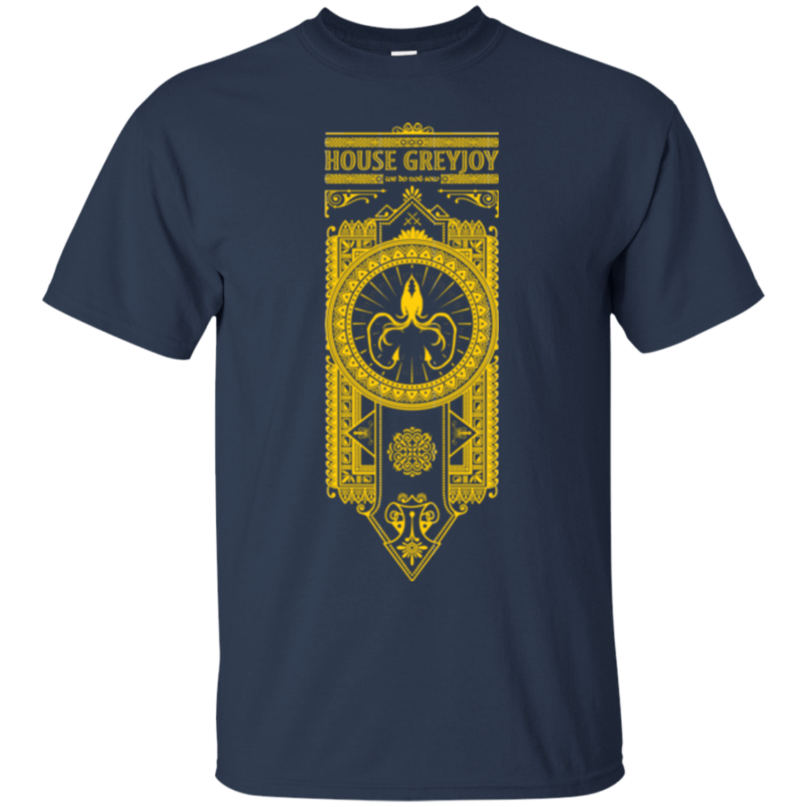 T-Shirts Navy / Small House Greyjoy T-Shirt