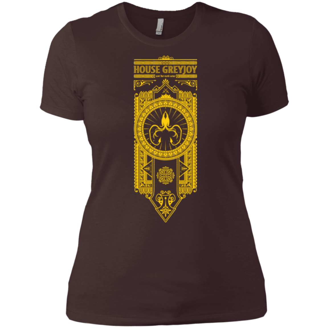 T-Shirts Dark Chocolate / X-Small House Greyjoy Women's Premium T-Shirt