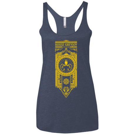 T-Shirts Vintage Navy / X-Small House Greyjoy Women's Triblend Racerback Tank