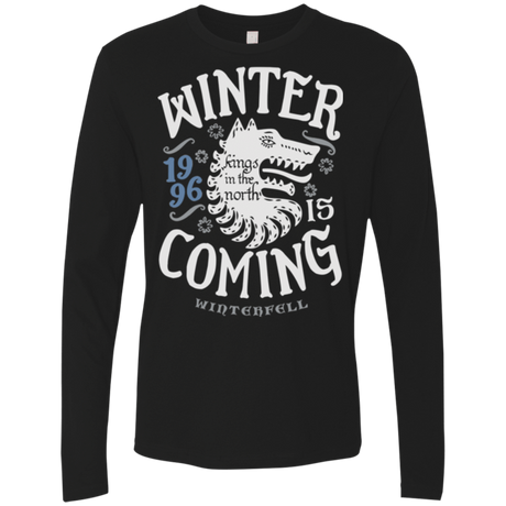 T-Shirts Black / Small House in the North Men's Premium Long Sleeve