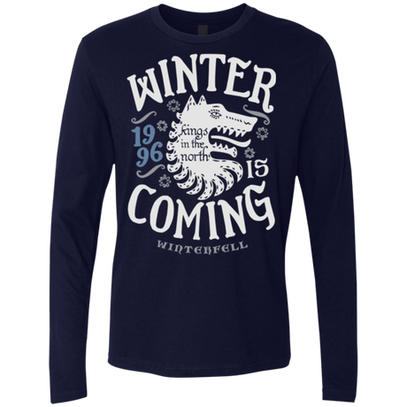 T-Shirts Midnight Navy / Small House in the North Men's Premium Long Sleeve